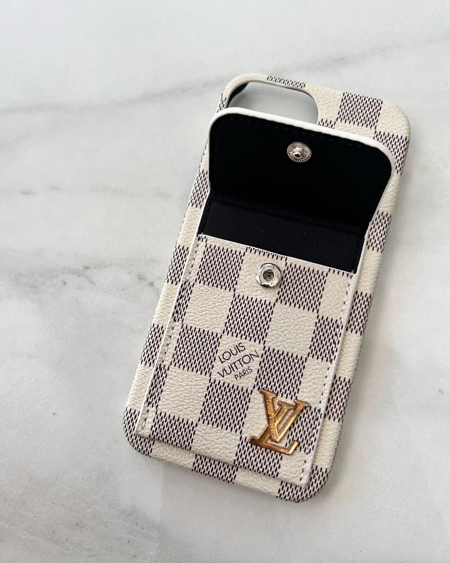 LV iPhone Case Wallet Cardholder - SereneShop