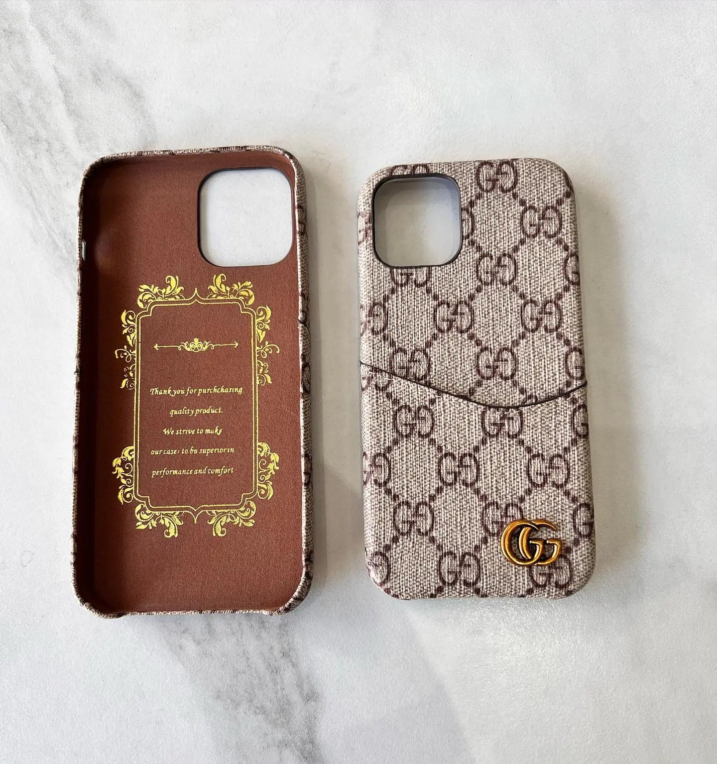 Gucci iPhone Case Cardholder - SereneShop