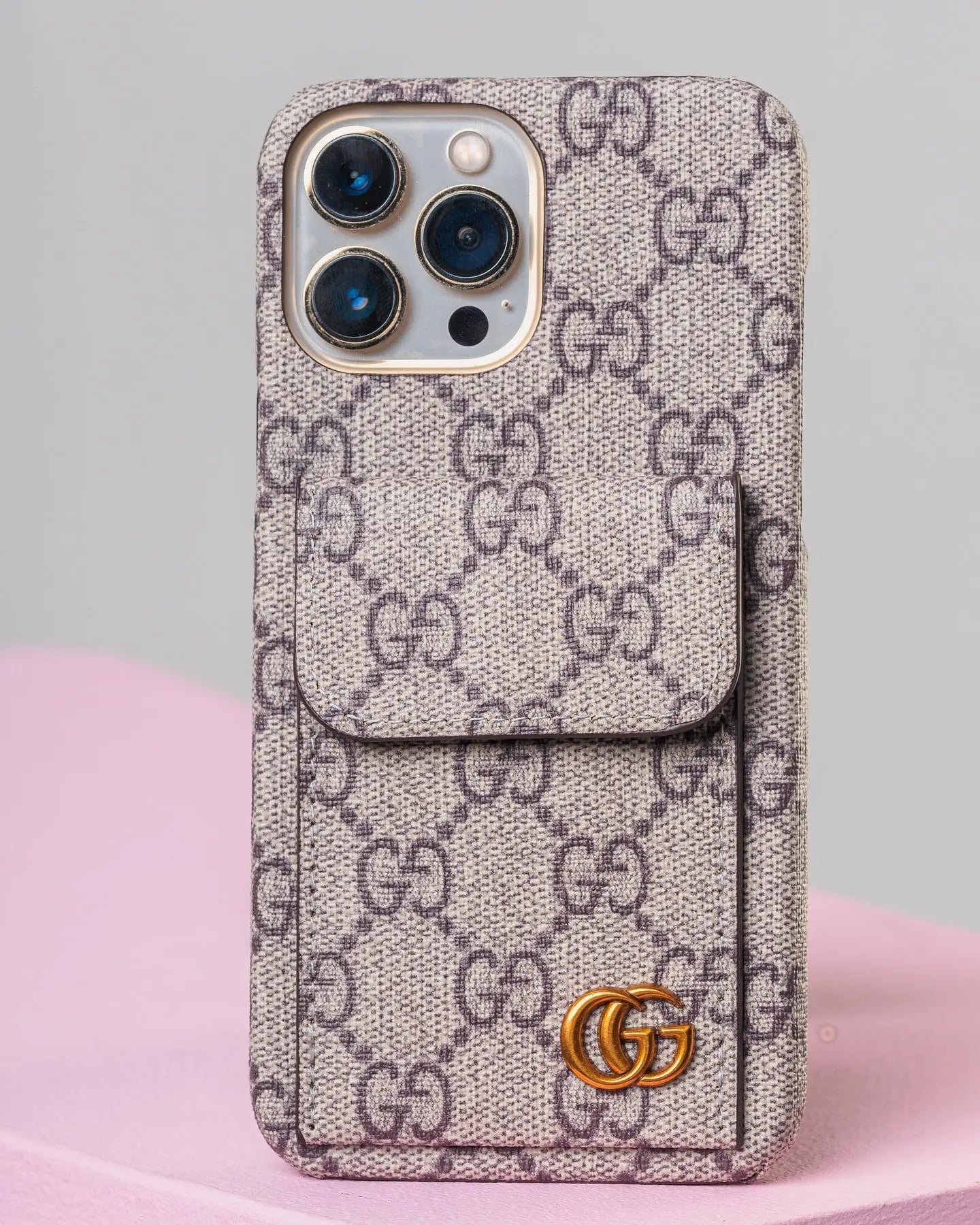Gucci iPhone Case Wallet Stylish - SereneShop