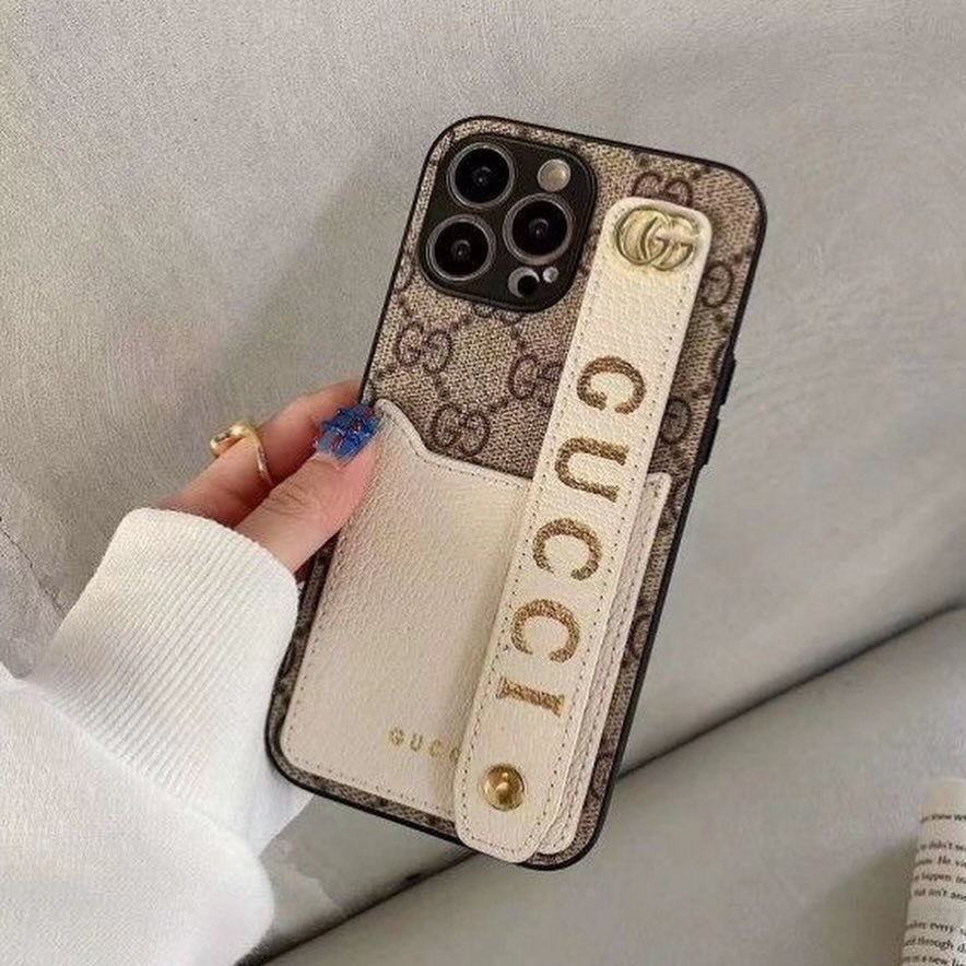 Gucci iPhone Case Golden Strip
