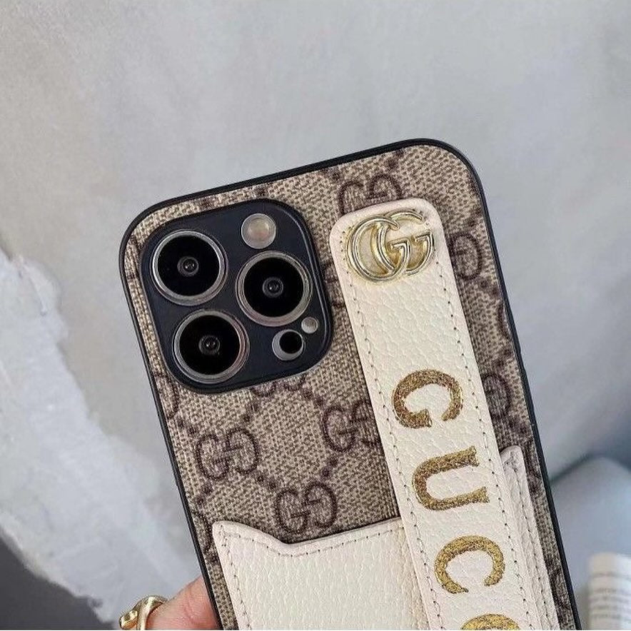 Gucci iPhone Case Golden Strip
