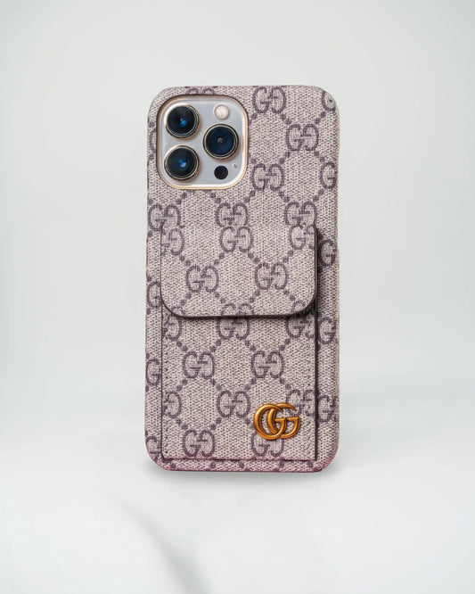 Gucci iPhone Case Wallet Stylish - SereneShop