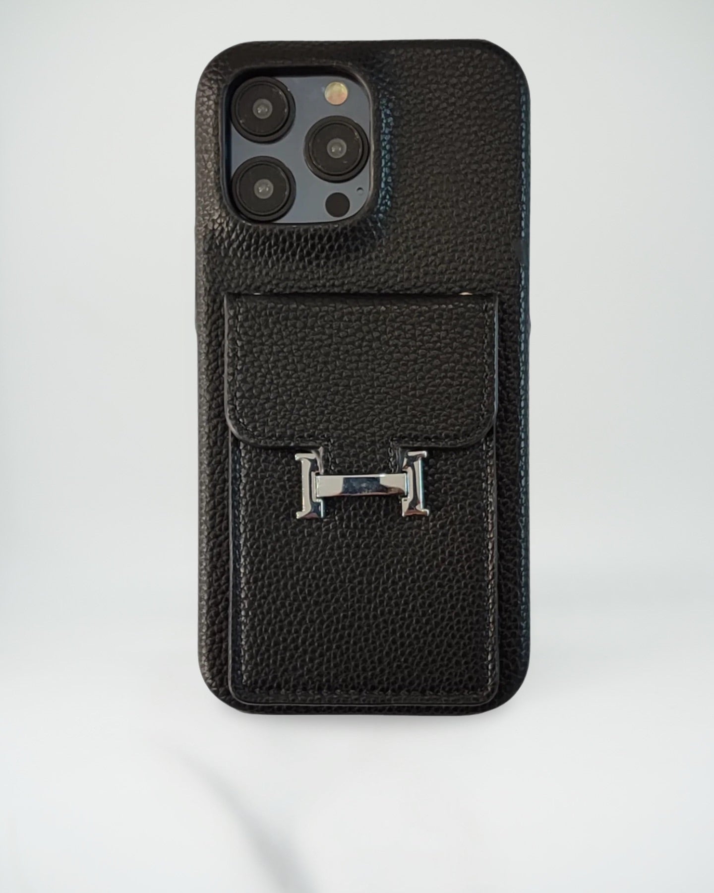 Le Lilas Hermès iPhone 16 Pro Max Case with Cardholder
