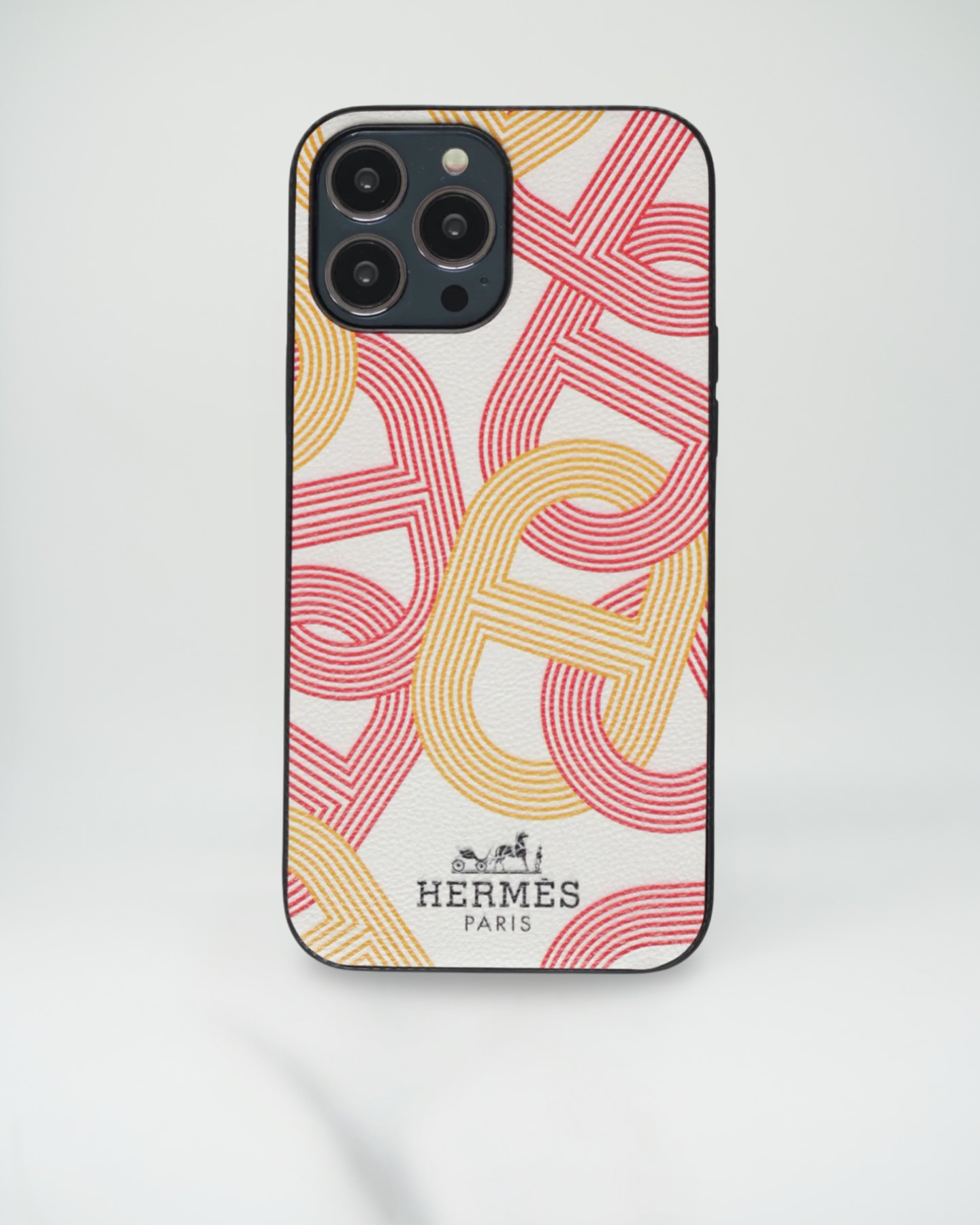 Hermès-inspired iPhone 17 Pro Max case with iconic H pattern in orange, Luxury Hermès-style iPhone case in elegant vibrant colors, Protective designer iPhone 17 Pro Max case with Hermès H monogram, Timeless Hermès-inspired iPhone case blending fashion and durability, Elegant Hermès design phone case for iPhone 17 Pro Max, Luxury iPhone case with Hermès-inspired pattern and modern protection, Chic Hermès H pattern iPhone 17 Pro Max cover in vibrant tones, High-end Hermès-style iPhone case for fashion-forward