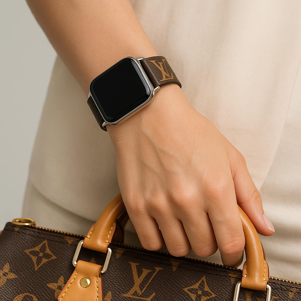 Louis Vuitton Apple Watch Band Monogram Élégance