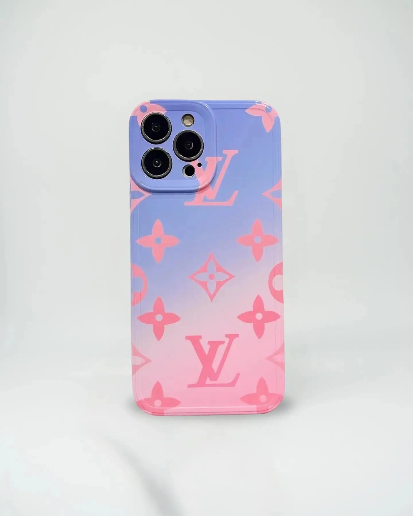 Purple Ombre LV iPhone 16 Pro Max Case - SereneShop