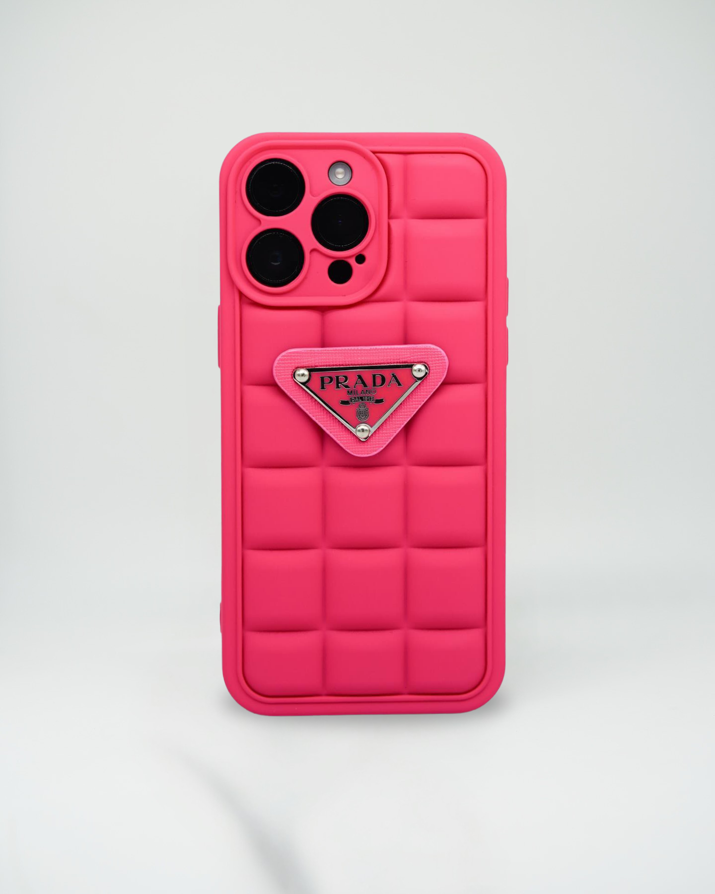 DeepPink Prada iPhone 16 Pro MaxCase