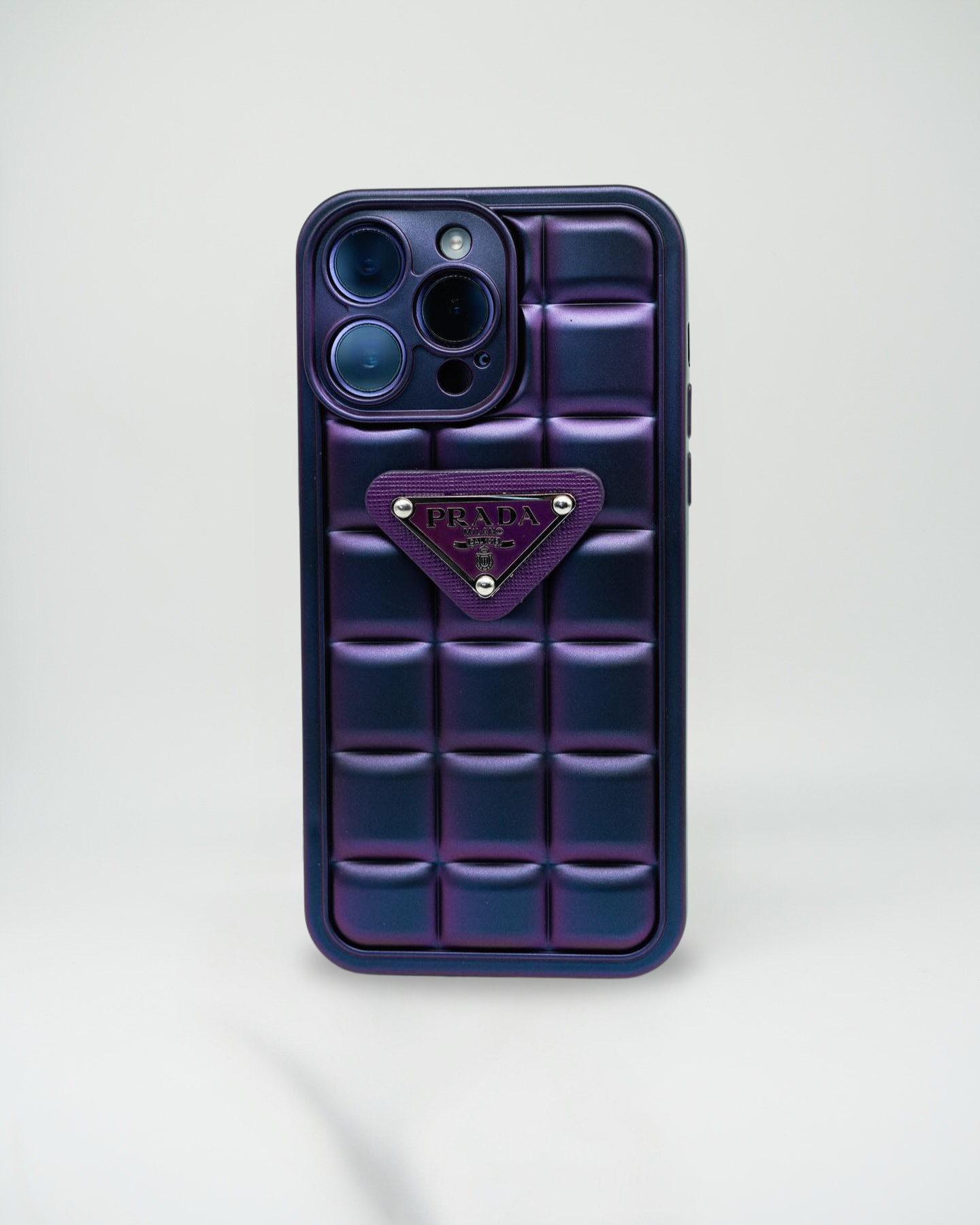 Indigo Prada iPhone 16 Pro Max Case