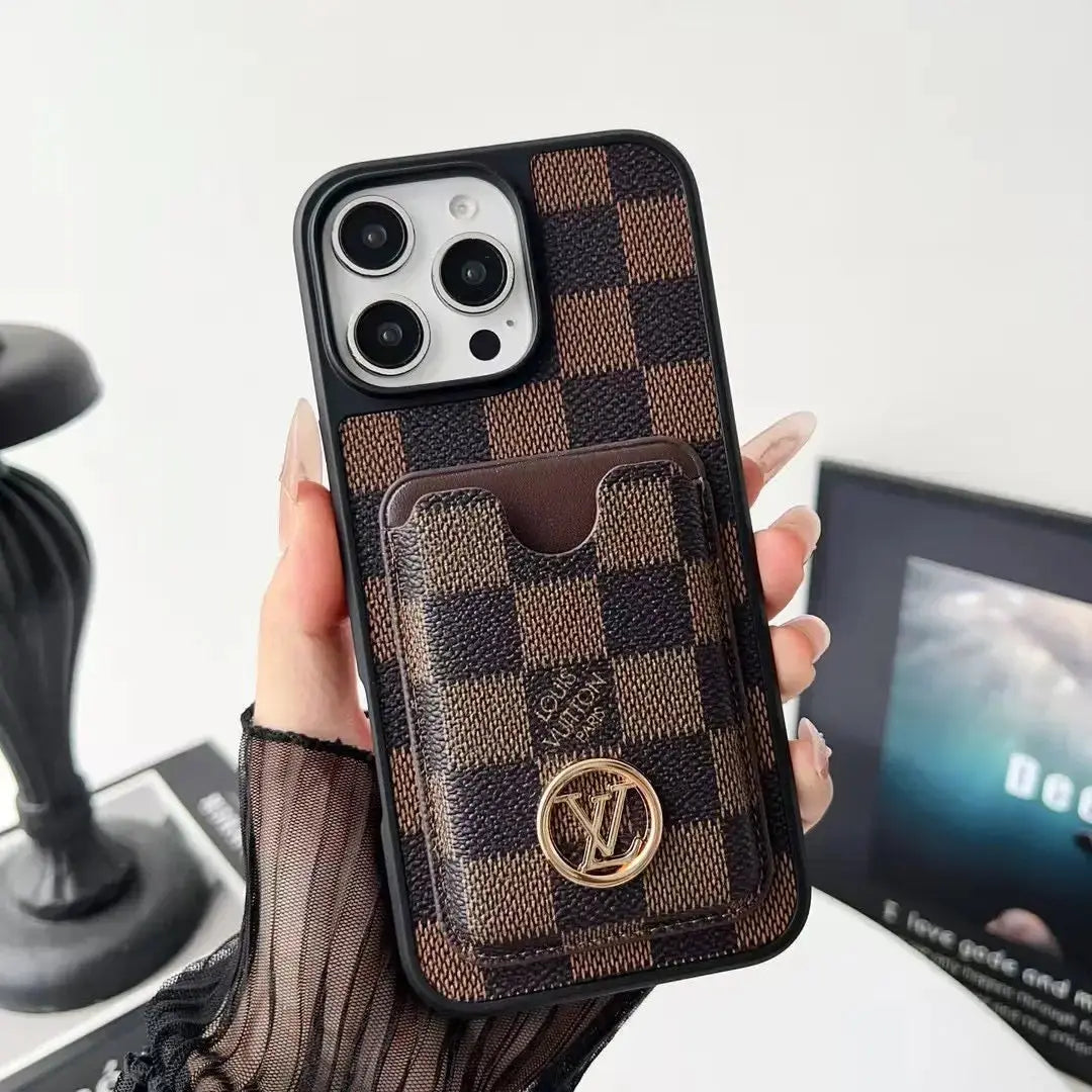 Louis Vuitton iPhone 17 Pro Max Case Monogram Cardholder - SereneShop