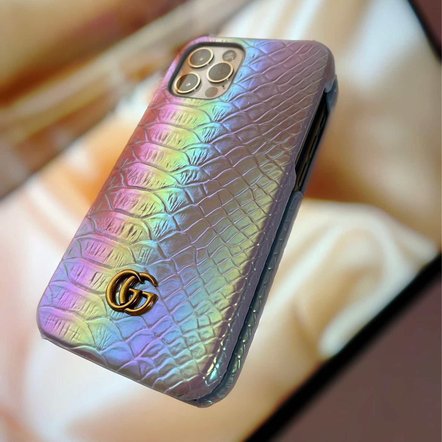 Mermaid Crocodile Gucci iPhone Case