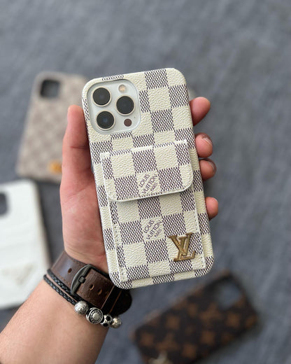 LV iPhone Case Wallet Cardholder
