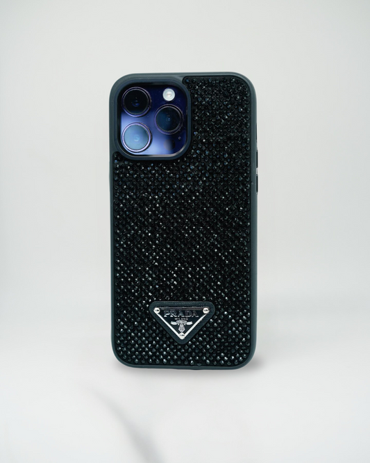 Black Diamond Prada iPhone Case