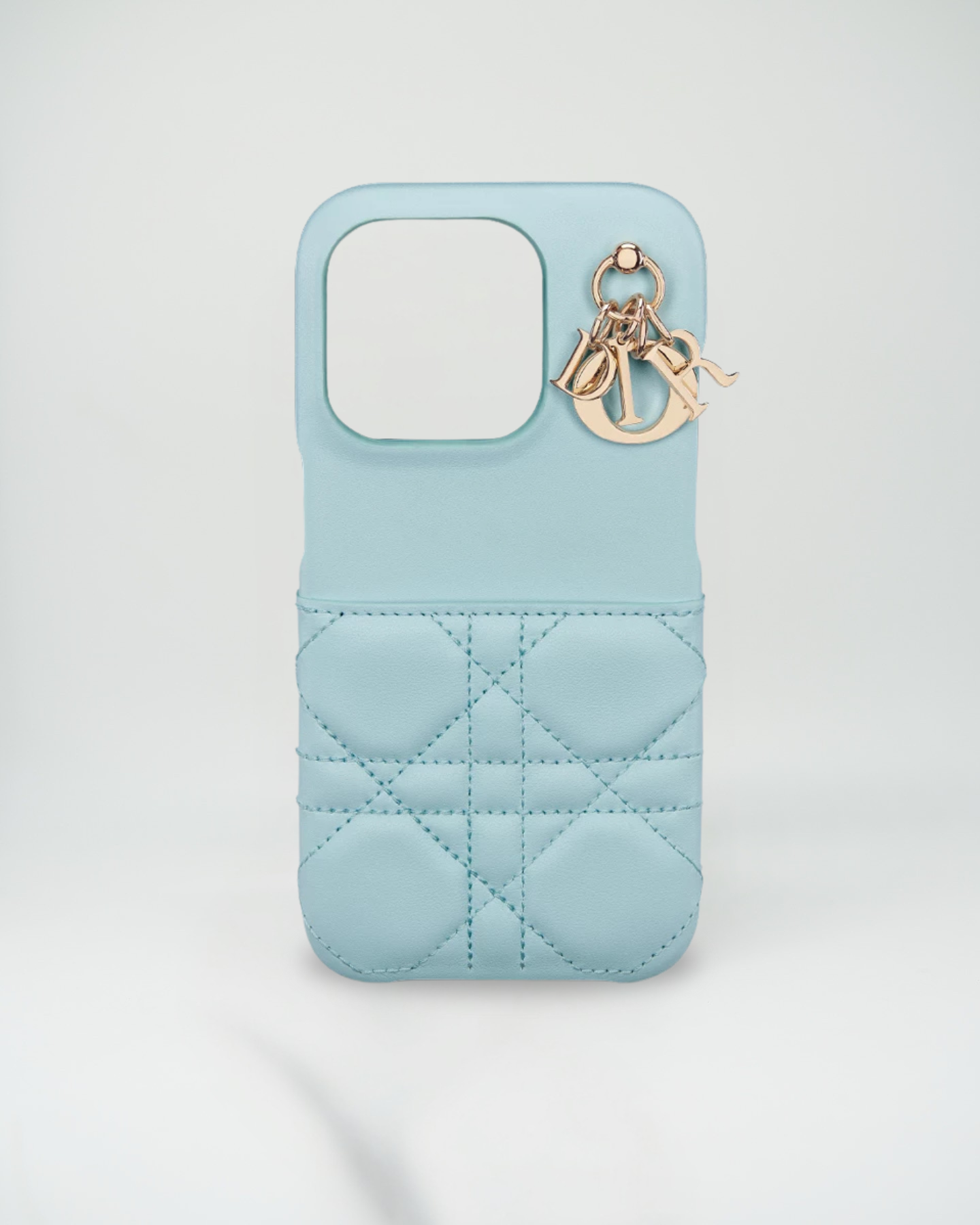 Dior Amour Red Cannage Lambskin iPhone Case