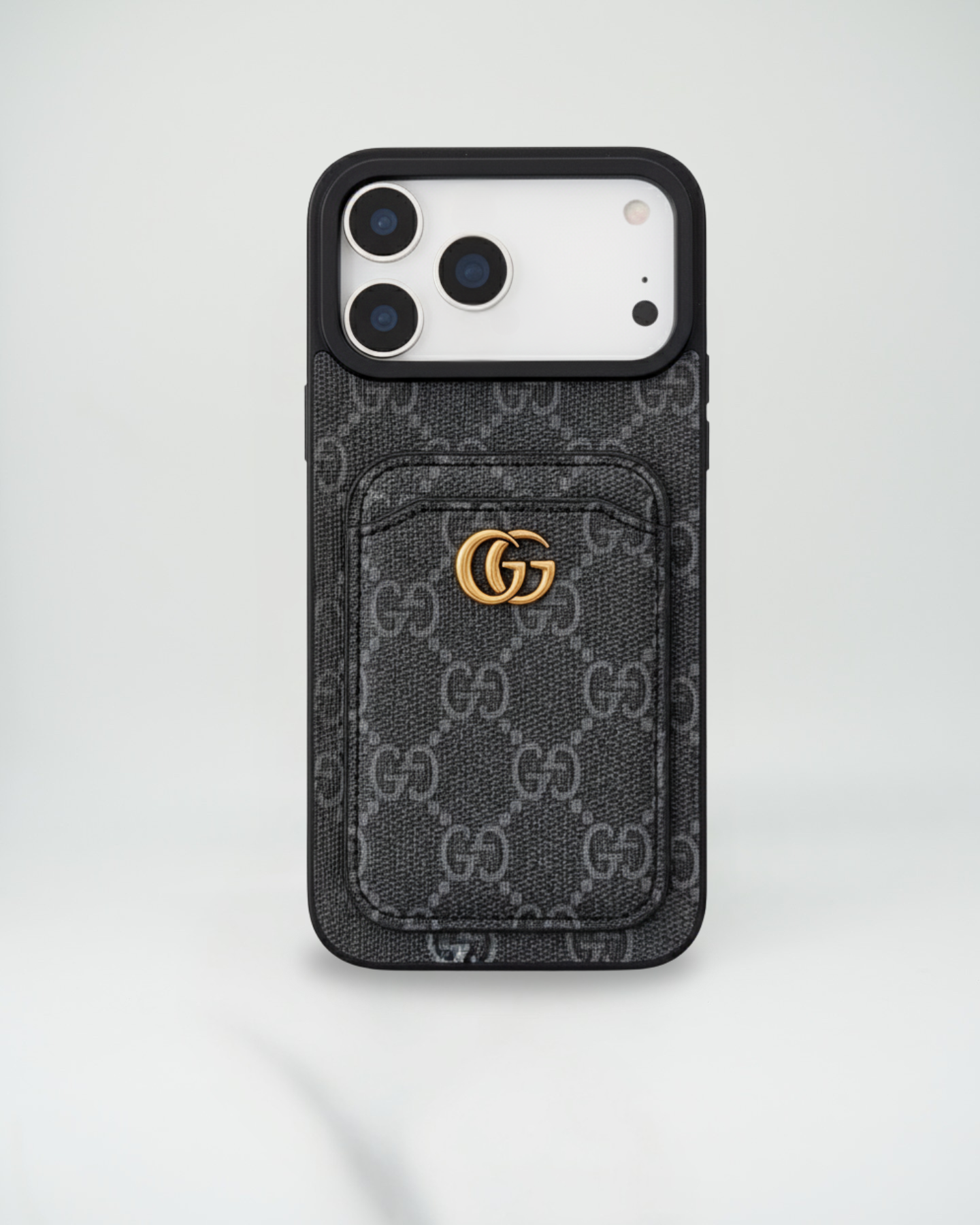 Dark GG Nocturne Gucci iPhone 17 Pro Max With Card Slot