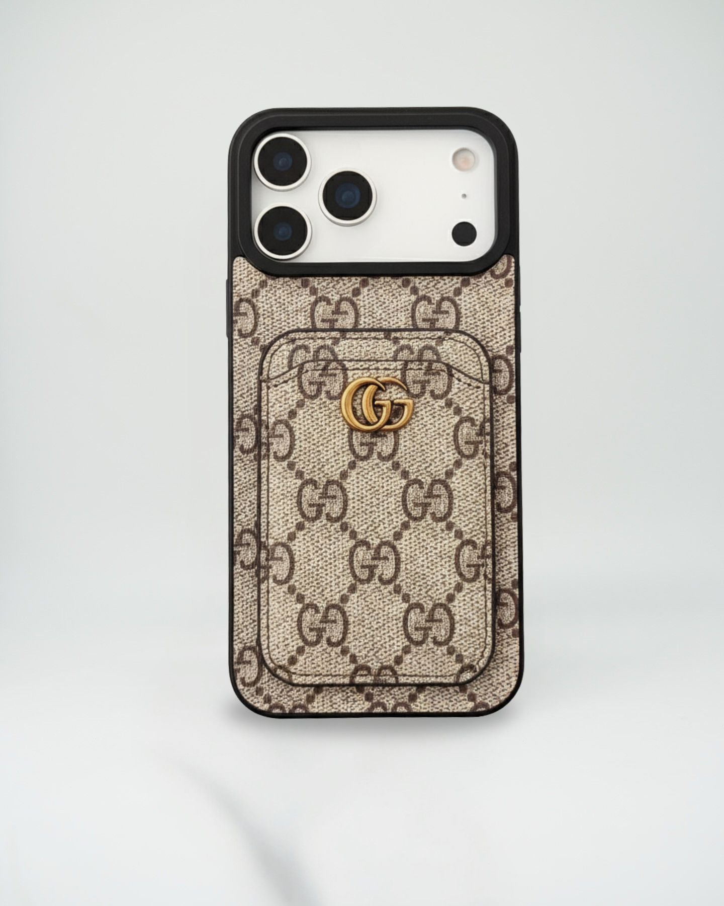 Dark GG Nocturne Gucci iPhone 17 Pro Max With Card Slot