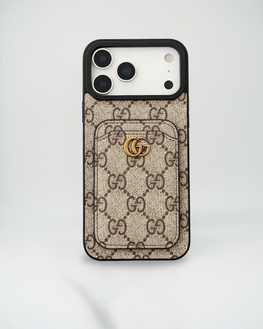 GG Supreme Gucci iPhone 17 Pro Max With Card Slot