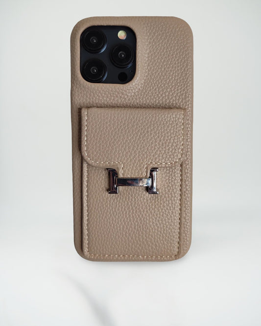 Le Sable Hermès iPhone 16 Pro Max Case with Cardholder
