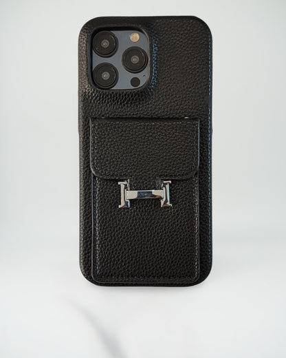 Le Lilas Hermès iPhone 16 Pro Max Case with Cardholder