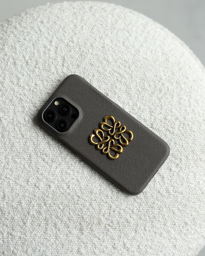 Pebble Gray Loewe iPhone 16 Pro Max Case