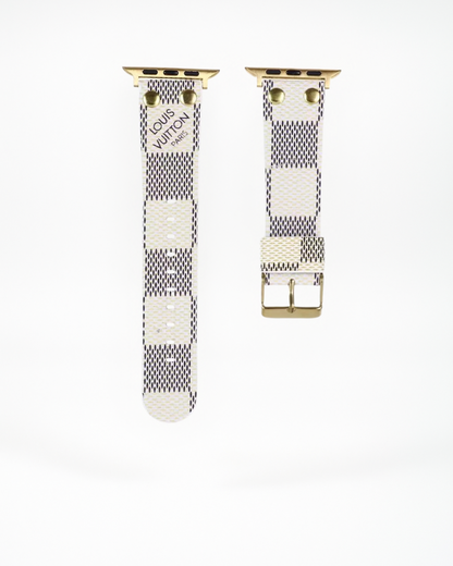 Louis Vuitton Apple Watch Tambour Damier Graphite Canvas Strap
