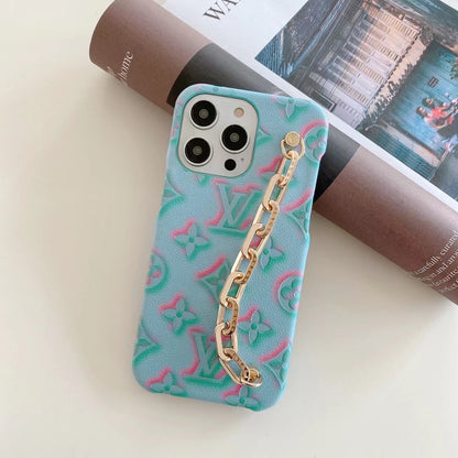 Louis Vuitton Azure Bloom – iPhone 16 Pro Max Case