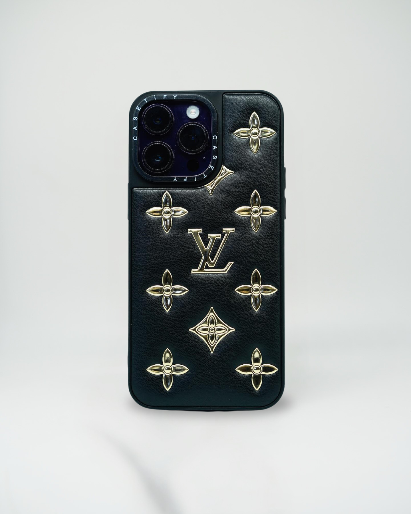 Black Unique LV iPhone Case