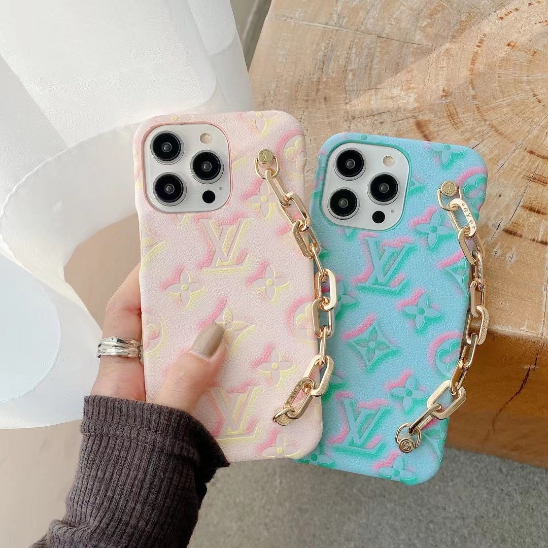 Louis Vuitton Rosé Aura – iPhone 16 Pro Max Case