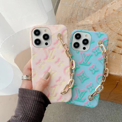 Louis Vuitton Rosé Aura – iPhone 16 Pro Max Case