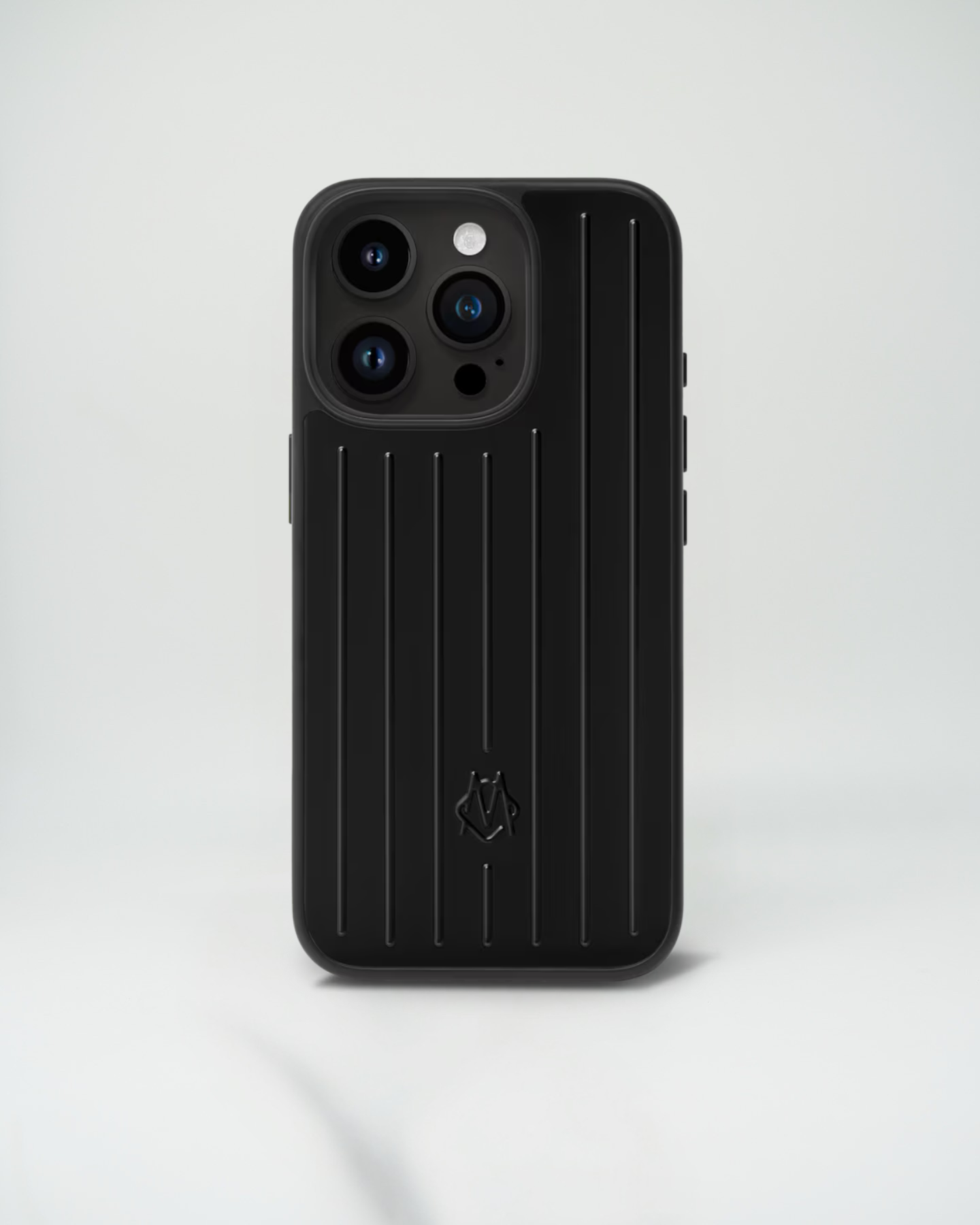 Black RIMOWA Aluminum iPhone 16 Pro Max Case