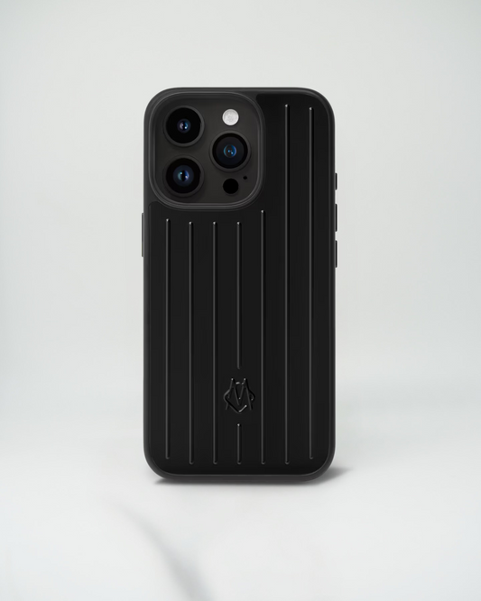 Black RIMOWA Aluminum iPhone 16 Pro Max Case