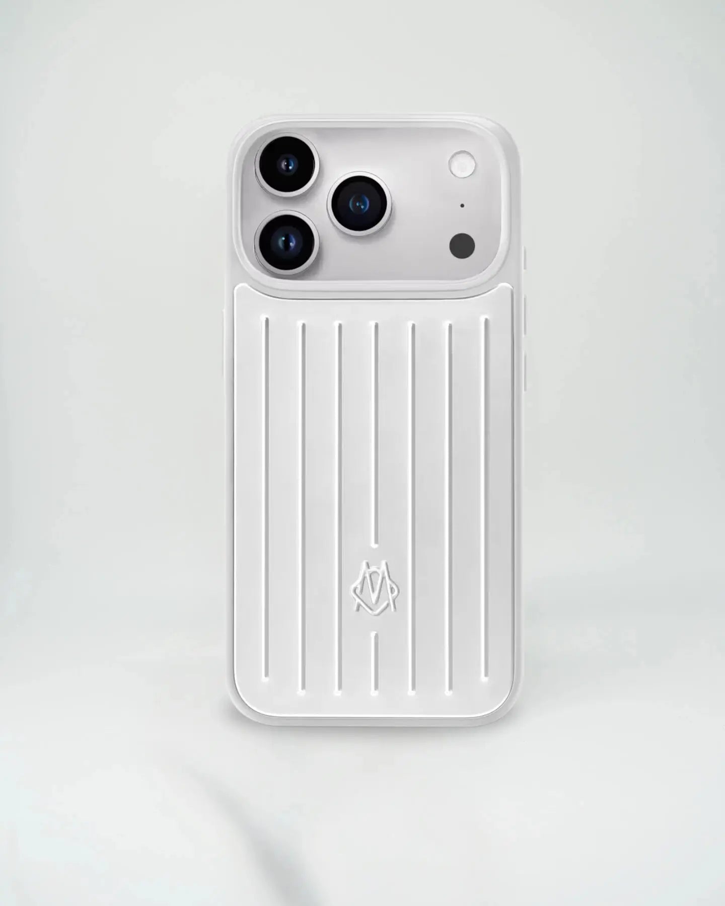 Silver RIMOWA iPhone 17 Pro Max Case SereneShop