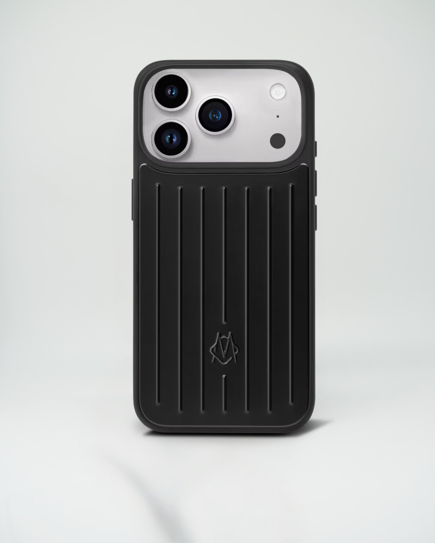 Black RIMOWA Aluminum iPhone 17 Pro Max Case