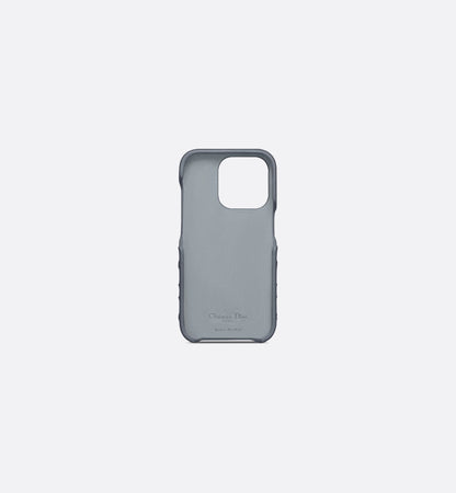 Dior Cloud Blue Cannage Lambskin iPhone Case