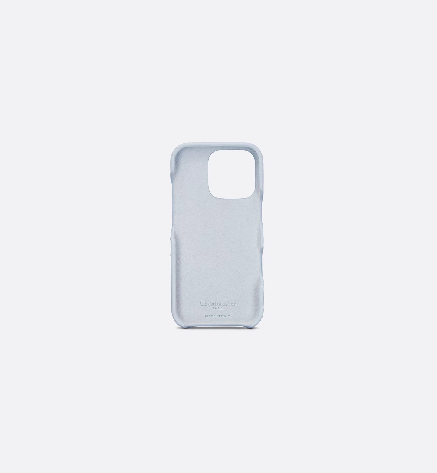 Dior Shirt Blue Cannage Lambskin iPhone Case