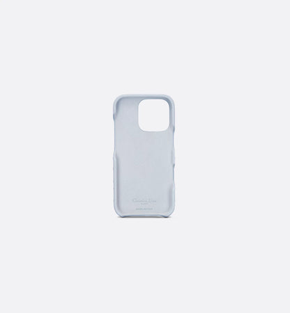 Dior Shirt Blue Cannage Lambskin iPhone Case